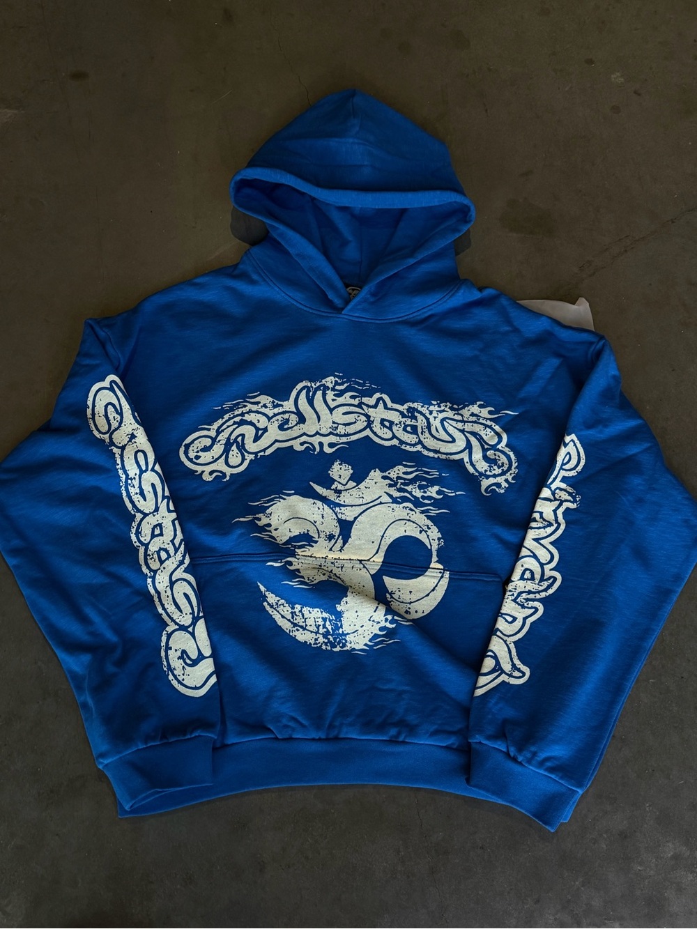 Blue Hellstar hoodie